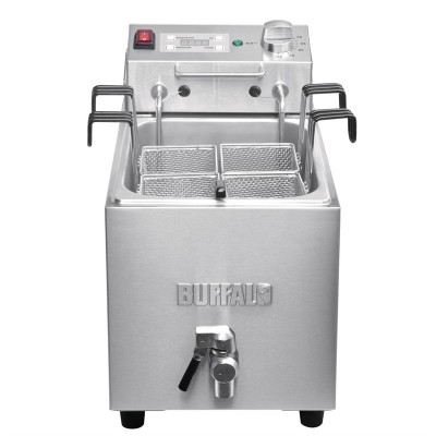 Cocedor de pasta 8Ltr con grifo y temporizador Buffalo