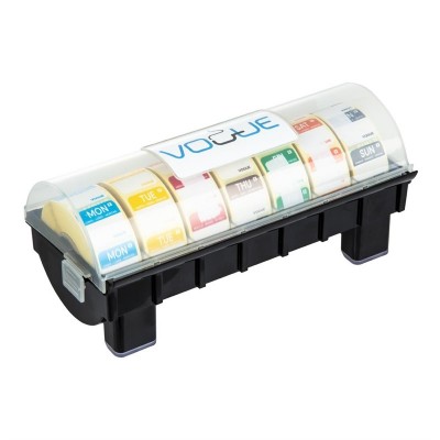 Etiquetas codificadas por color con dispensador Vogue