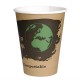 . Vaso compostable de una sola pared para bebidas calientes 340ml Fiesta Green