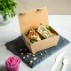 . Vegware Compostable Microflute Takeaway Box 6x5" (Pack 300)