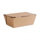 . Vegware Compostable Microflute Takeaway Box 6x5" (Pack 300)