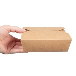 . Caja Vegware 5 para comida para llevar cartón 1050ml