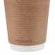 . Vaso compostable bebidas calientes Vegware doble pared 340ml (Caja 500)