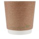 . Vaso compostable bebidas calientes Vegware doble pared 340ml (Caja 500)