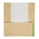 . Bolsa compostable para panini Vegware papel kraft (Caja 500)