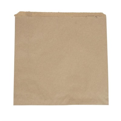 Bolsa compostable papel kraft para sándwich Vegware (Caja 1000)