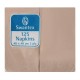 . Servilleta compostable doble capa papel kraft 400mm (Caja 2000)