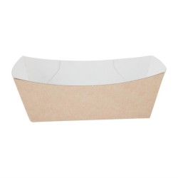 . Caja pequeña compostable desechable cartón kraft Colpac 124mm
