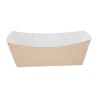 . Caja pequeña compostable desechable cartón kraft Colpac 124mm