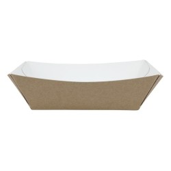 . Caja grande compostable desechable cartón kraft Colpac 148mm
