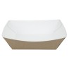 . Caja grande compostable desechable cartón kraft Colpac 148mm