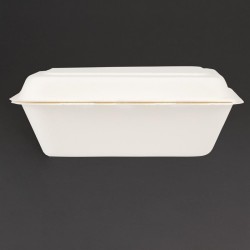 . Envase compostable abatible de bagazo Fiesta Green 182mm