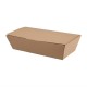 . Caja compostable comida para llevar Colpac papel kraft 250mm (Caja 150)