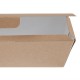 . Caja compostable comida para llevar Colpac papel kraft 250mm (Caja 150)