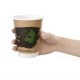 . Vaso compostable bebidas calientes doble pared Fiesta Green 355ml (Caja 500)