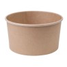 . Ensaladera compostable redonda kraft Fiesta Green 1000ml (Caja 300)