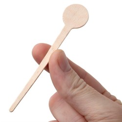 . Agitador de madera biodegradable cócteles Fiesta Green 100mm (Bolsa 100)