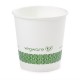 . Vasos para café compostables Vegware 113ml