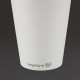 . Vasos compostables blancos Vegware 340ml