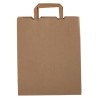 . Bolsa grande papel reciclado compostable Vegware (Caja 250)