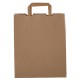 . Bolsa grande papel reciclado compostable Vegware (Caja 250)