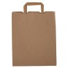 . Bolsa grande papel reciclado compostable Vegware (Caja 250)