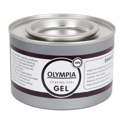 OFERTA ESPECIAL 2 chafing Milán y 72 latas de gel Olympia