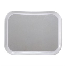 . Bandeja Cambro Versa Lite Fun gris perla de poliester 430mm