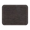 . Bandeja servicio Roltex melamina antideslizante 460x360mm wengé
