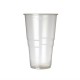 . Vaso de cerveza desechable Plastico 570ml hasta la marca de llenado (Caja 1000)