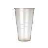 . Vaso de cerveza desechable Plastico 570ml hasta la marca de llenado (Caja 1000)