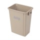 . Cubo de basura Jantex beige 56Ltr