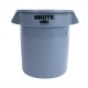 . Cubo de basura Rubbermaid Brute gris 37