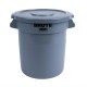 . Cubo de basura Rubbermaid Brute gris 37