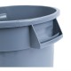 . Cubo de basura Rubbermaid Brute gris 75