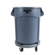 . Cubo de basura Rubbermaid Brute gris 75