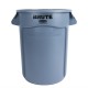 . Cubo de basura Rubbermaid Brute gris 121