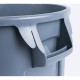 . Cubo de basura Rubbermaid Brute gris 121