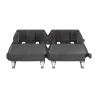 . Carrito para contenedor Slim Jim Rubbermaid
