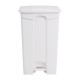 . Cubo de basura a pedal Jantex blanco 87Ltr