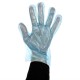 . Guantes desechables Azul