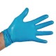 . Guantes de vinilo sin polvo Vogue azules L