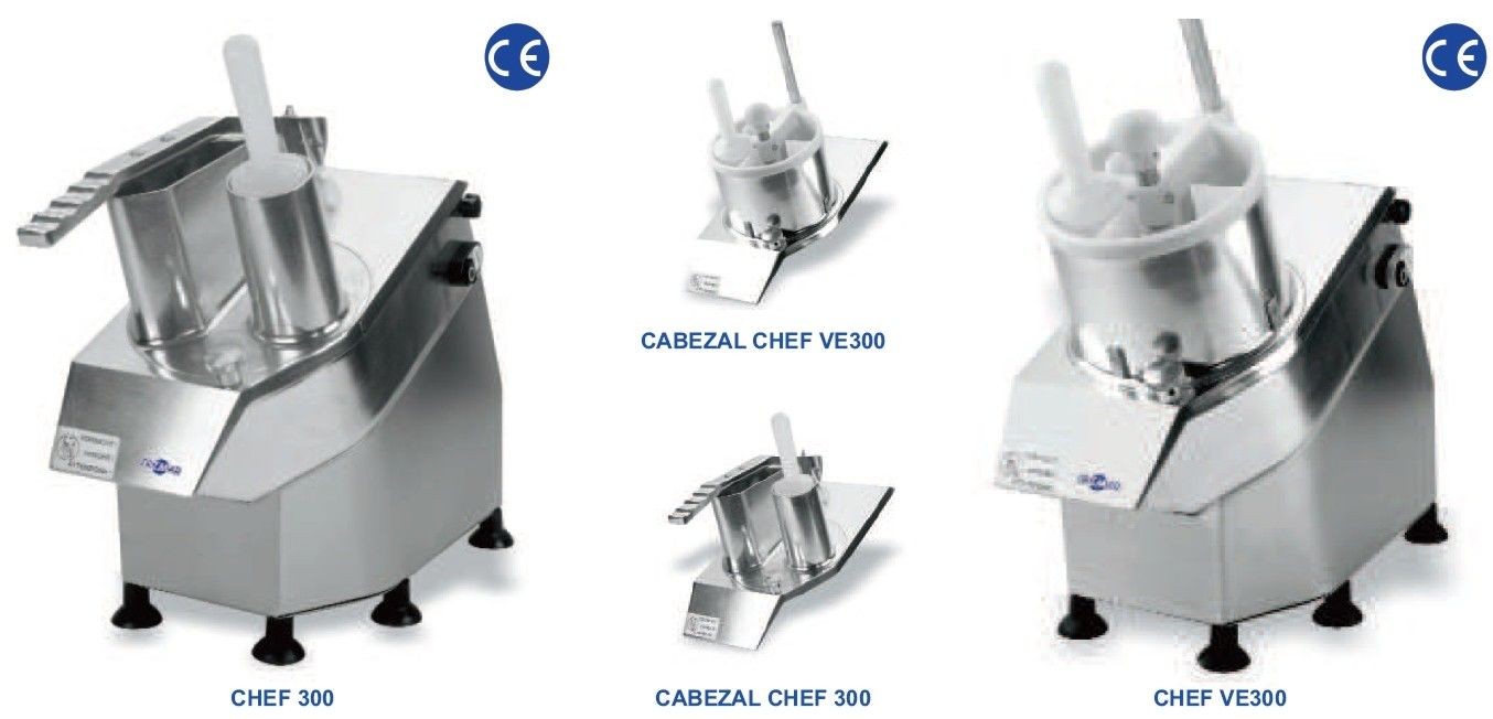 Cortadora hortalizas chef300 - 230/50/1