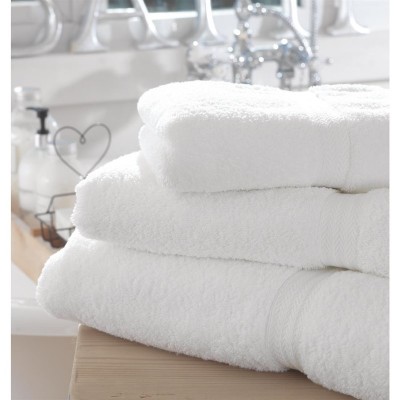 . Mitre Comfort Riviera Bath Towel White