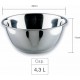 BOL CONICO INOX-GARINOX-16 CM 0,90L.