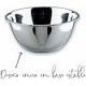 BOL CONICO INOX-GARINOX-16 CM 0,90L.