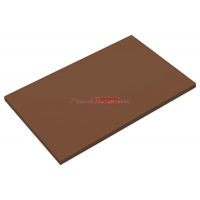 Fibra estándar chocolate Fibra estándar marrón beige 300x200x20 mm. Con tacos.