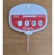 Portaprecios ruleta PVC 95x75 mm