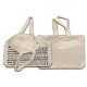 bolsa tote bag con cremallera