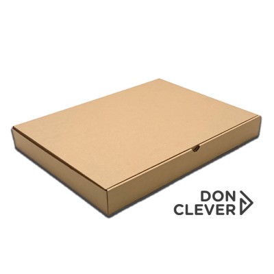 Caja pizza kraft 40x40x4 cm
